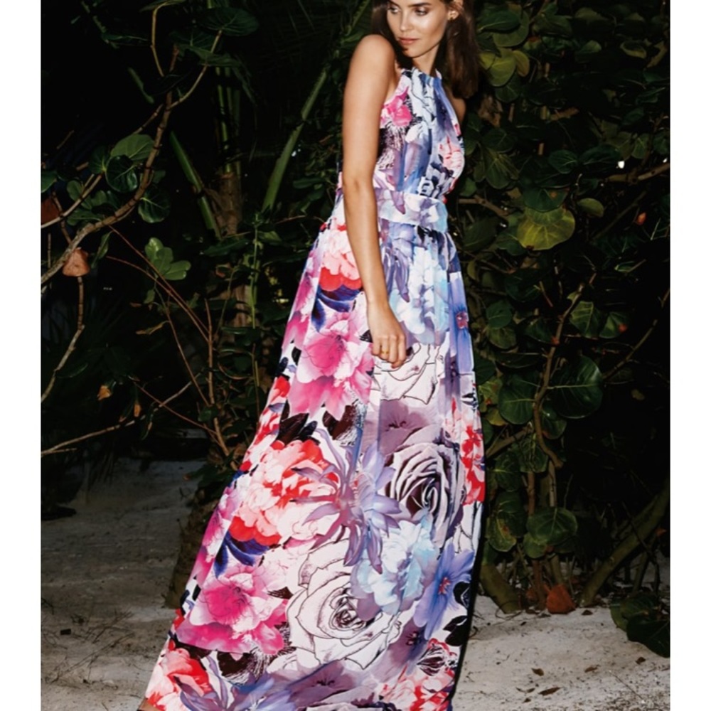 Floral Maxi dress. Only worn once.